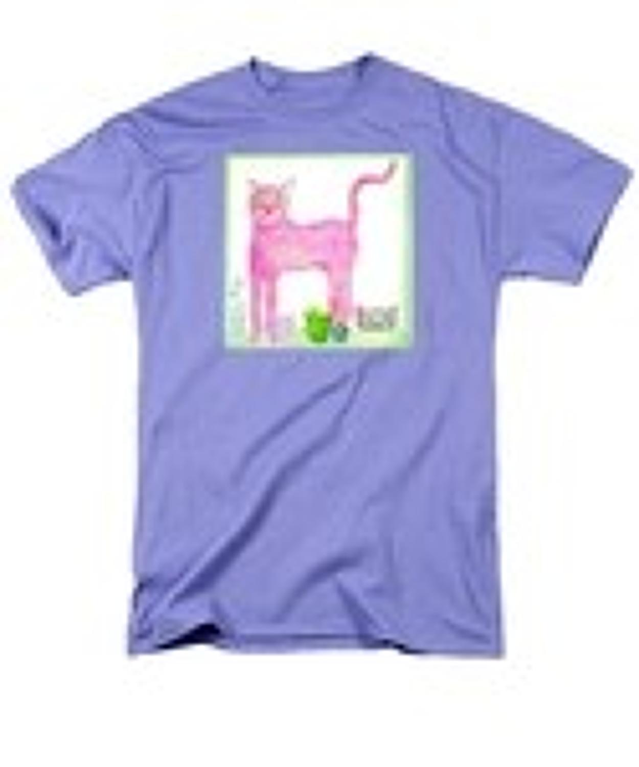 P ink ee cat t-shirt